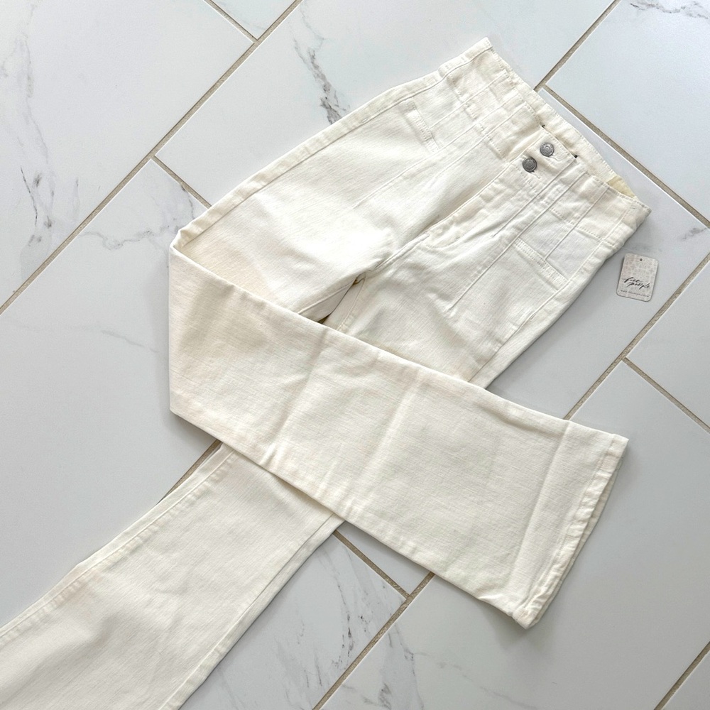 NWT Free People jayde high rise flare jean